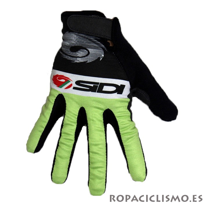 2020 SIDI Guantes Largos Negro Verde